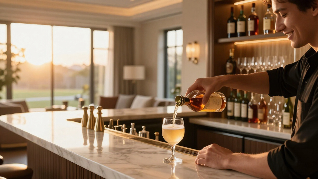 luxury home bar setups