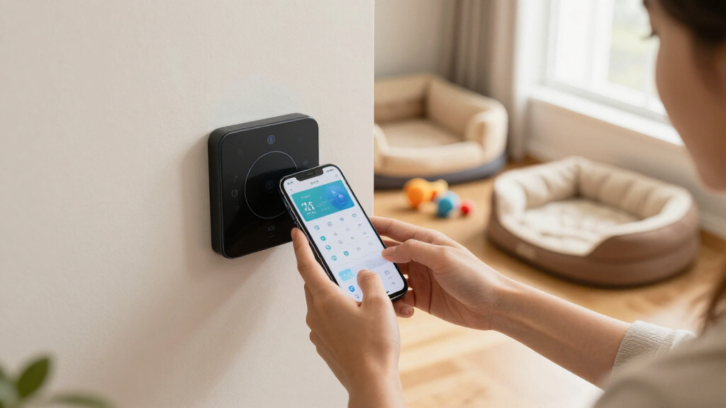 smart temperature sensor for pet room