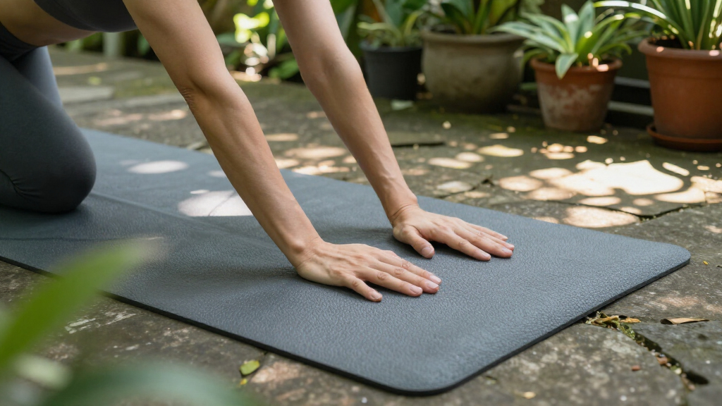 yoga mat for beginners non slip