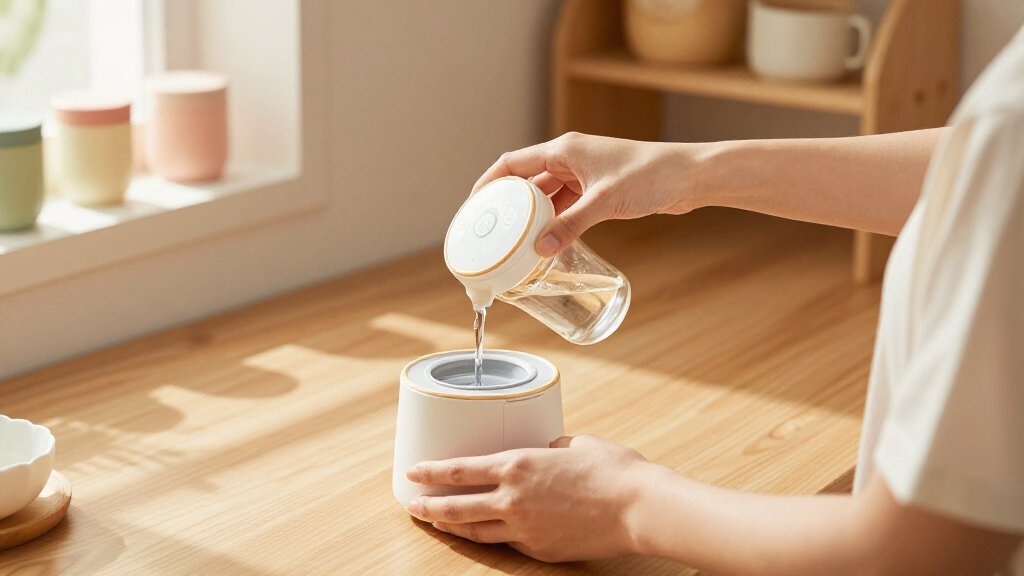 baby formula dispensers with temperature control