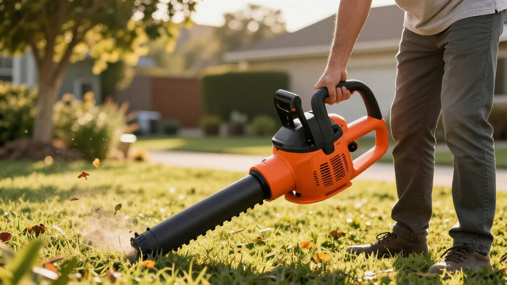electric leaf blowers