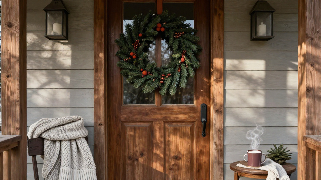 christmas wreaths for front door