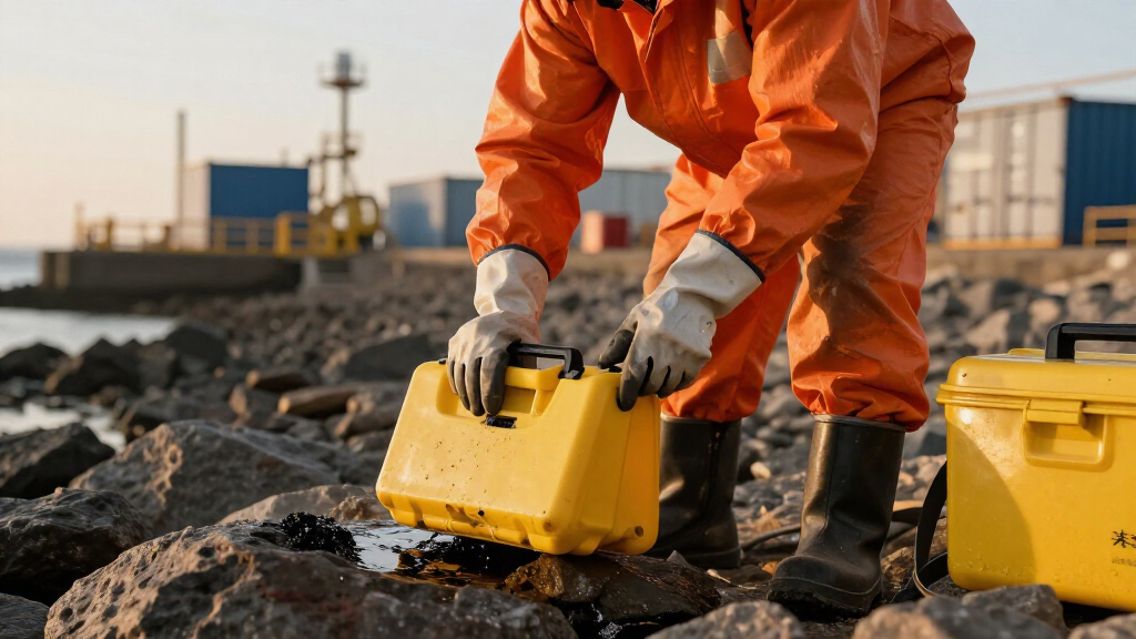 oil spill response kit for facilities
