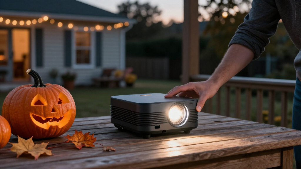 led jackolantern projectors