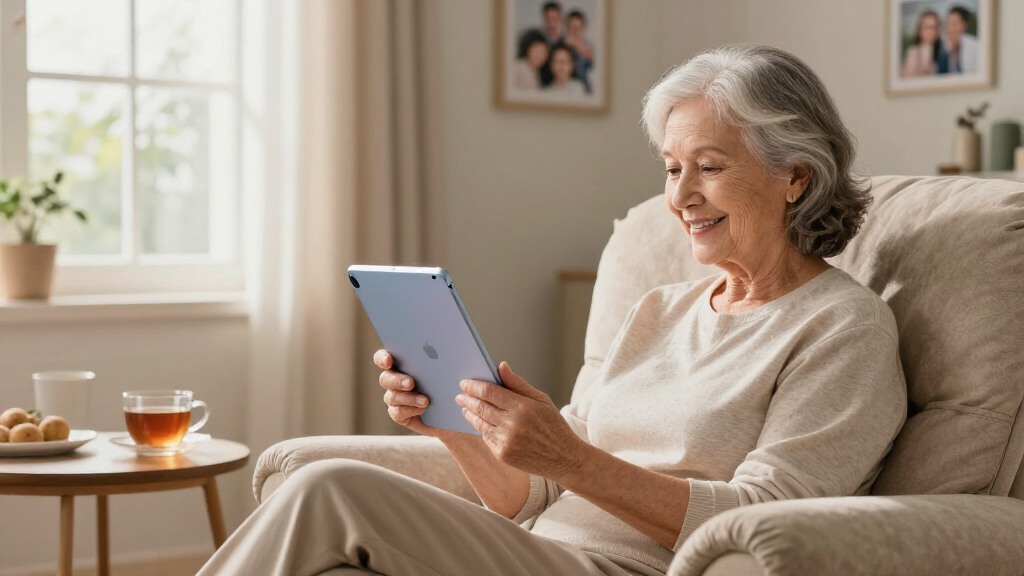 senior-friendly tablets