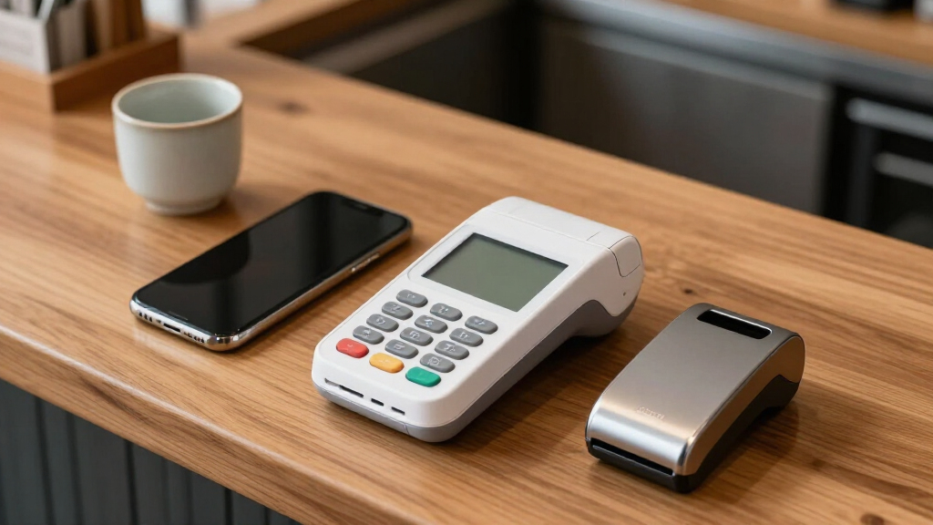 Wireless POS machine for food service