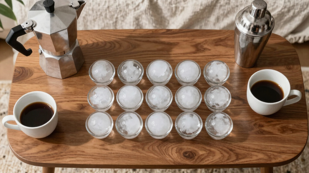 clear ice ball makers for coffee cocktails