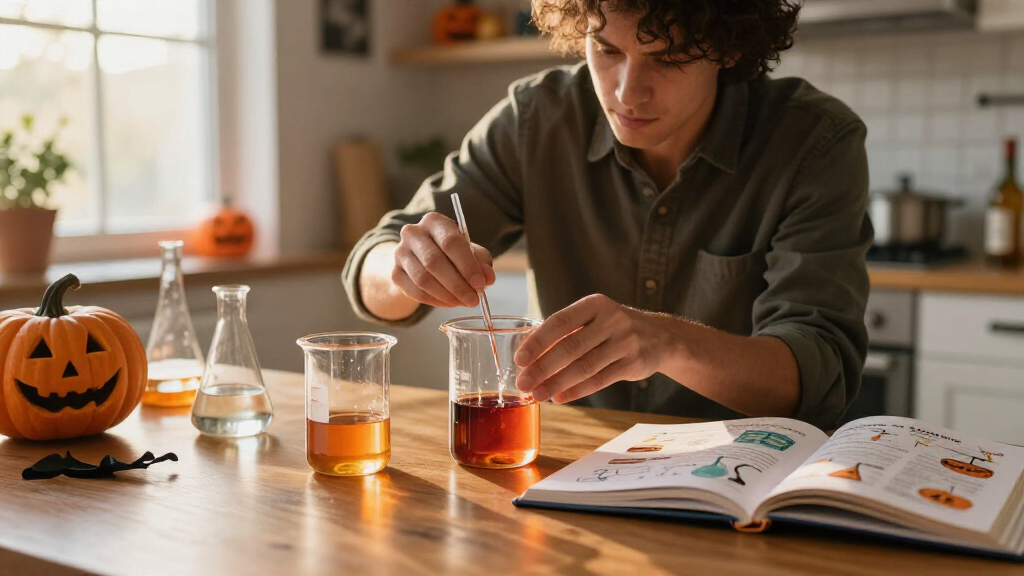 halloween science activity books for adults