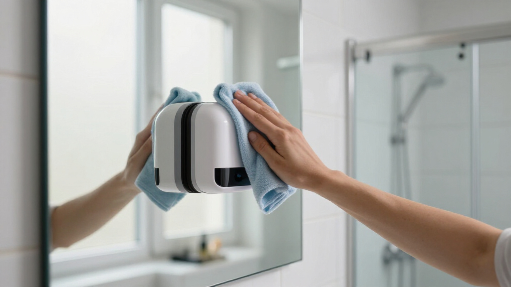 window cleaning robot for mirrors
