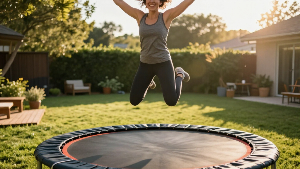 rebounder trampoline for adults