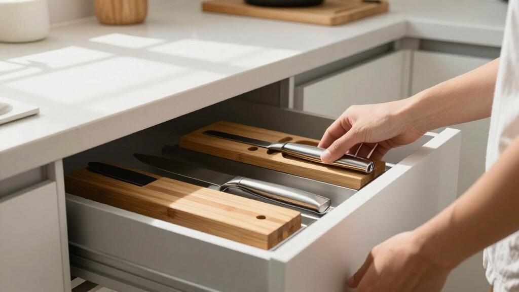 in drawer knife organizers