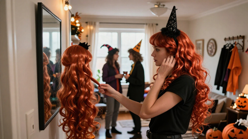 Halloween costume wigs for women