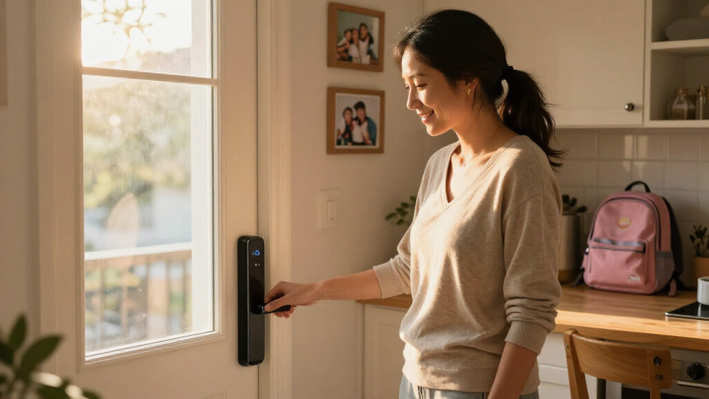 smart lock for single moms