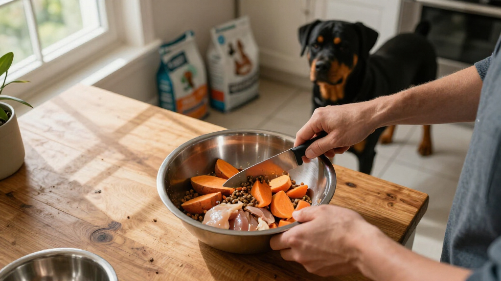 dog food for rottweilers with allergies