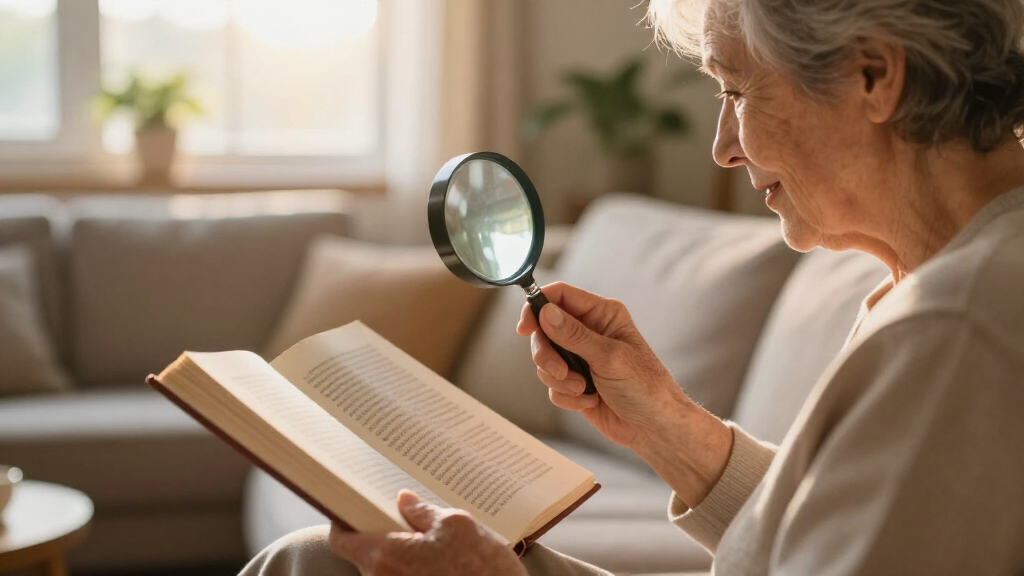 magnifying book readers