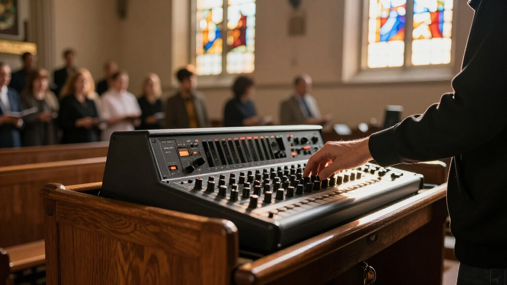 audio mixer for church sound