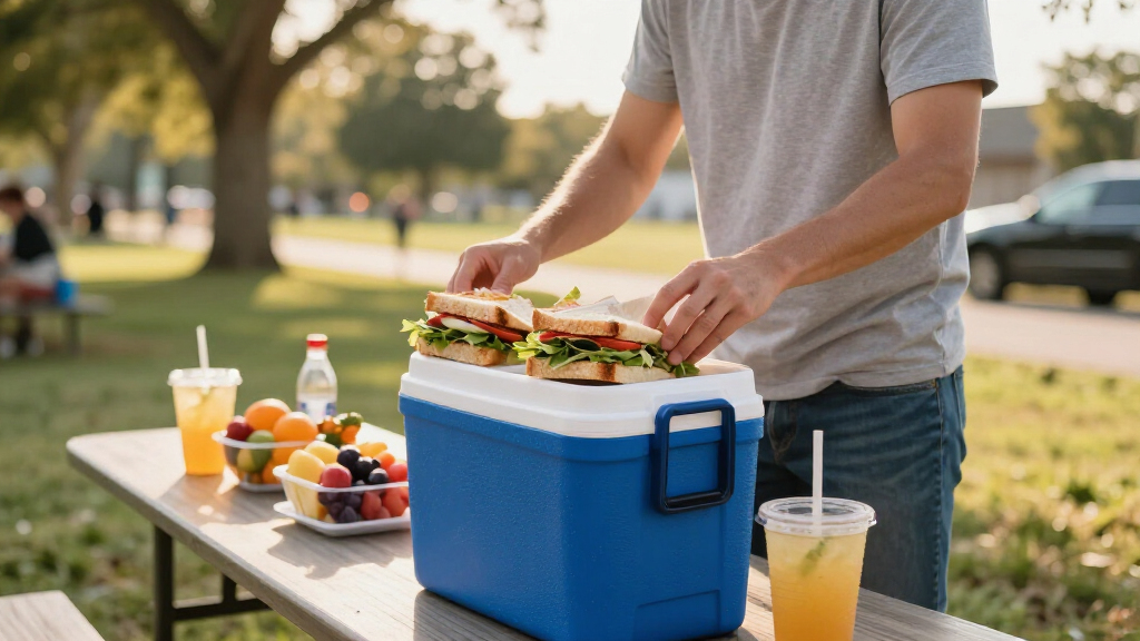 tailgating food coolers