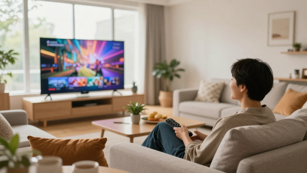 tv for wide seating angles