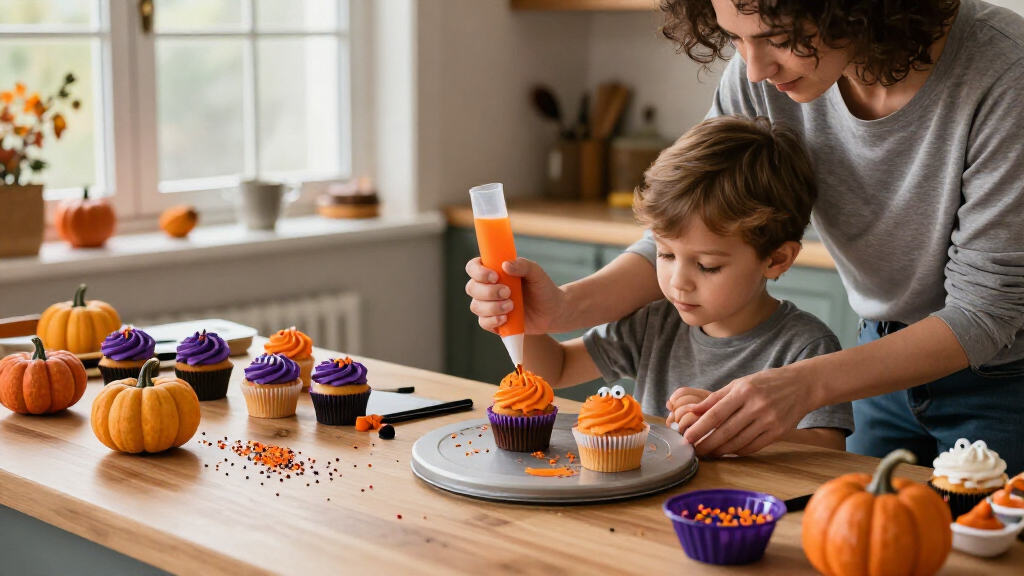 Halloween cupcake decorating kits