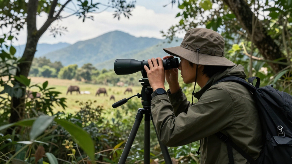 spotting scope for travel wildlife viewing