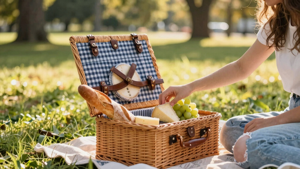romantic picnic baskets
