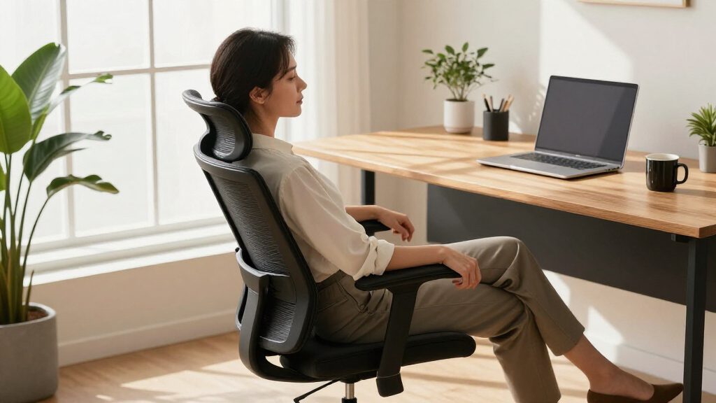 best executive ergonomic office chair with lumbar support