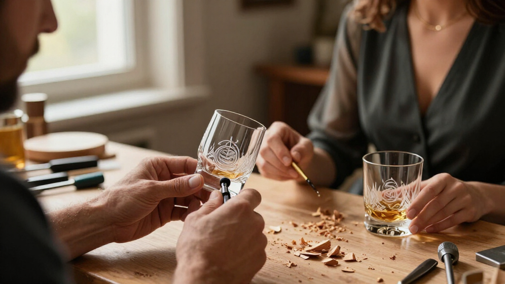 personalized engraved whiskey glasses