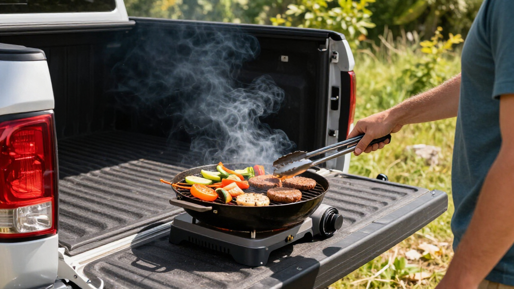 portable tailgate grills