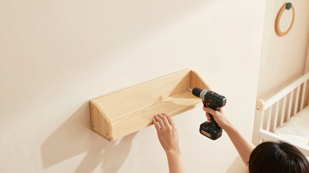 best wall mounted nursery bookshelves