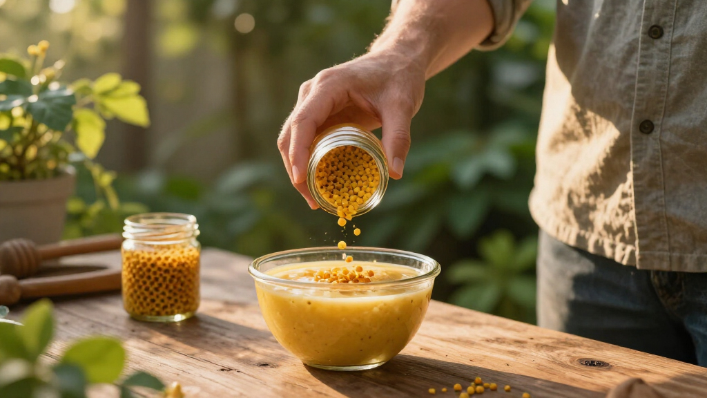 bee pollen granules