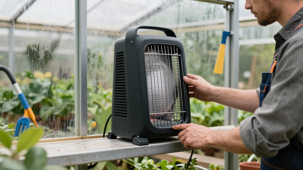 best waterproof greenhouse heaters