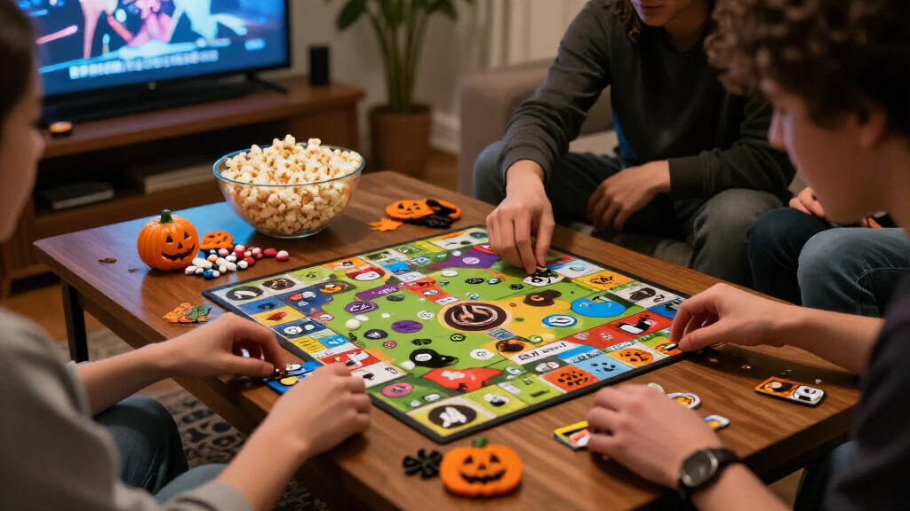 Halloween movie board games