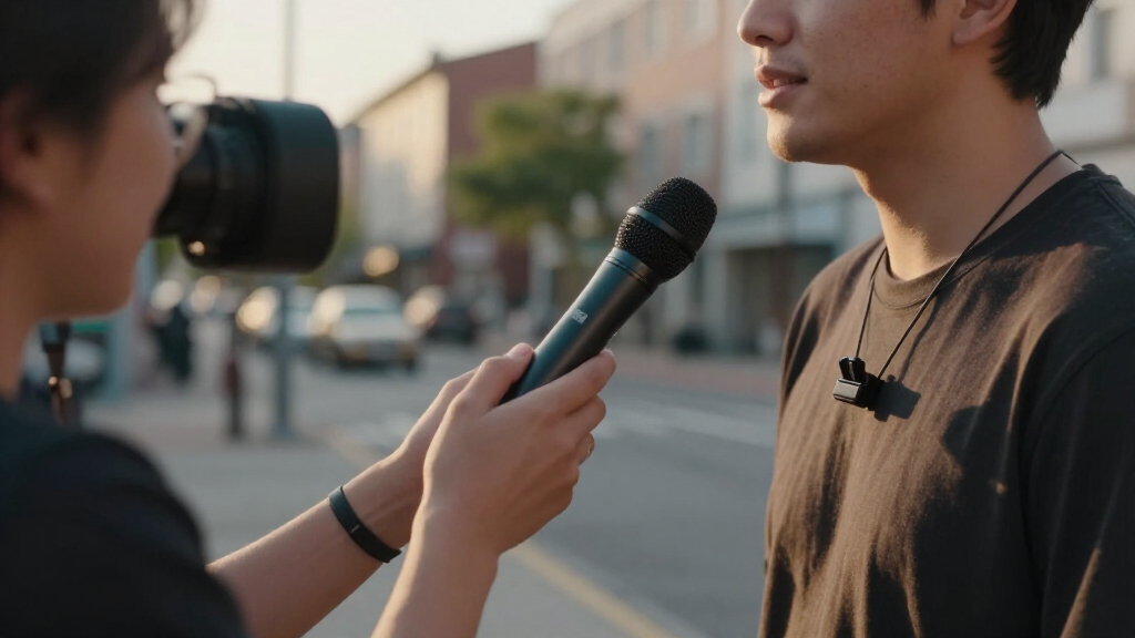 wireless microphones for video production