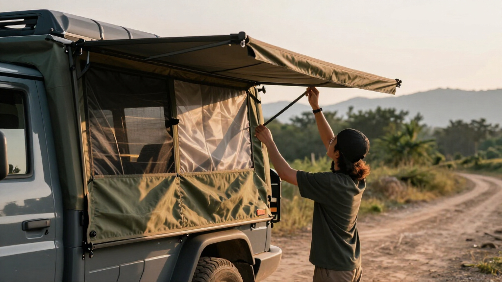 best SUV awning with enclosed walls
