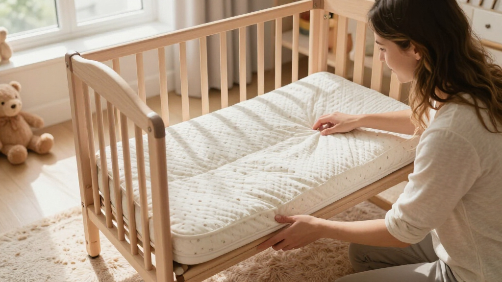 mini crib mattress premium