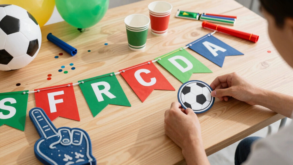 soccer fan party supplies