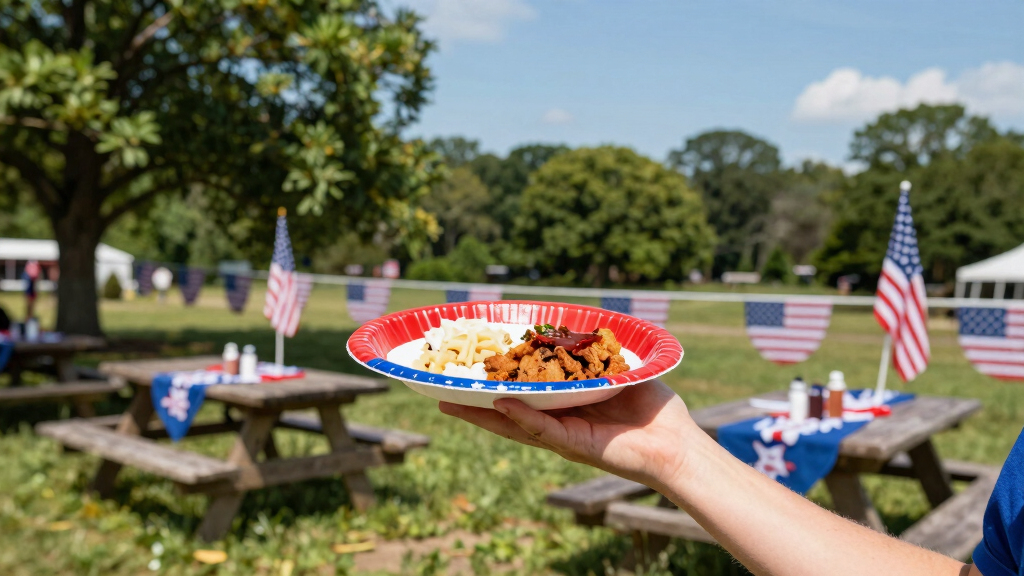 patriotic outdoor party supplies