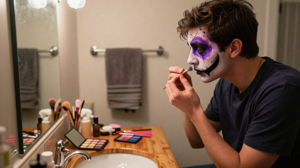 Halloween costume makeup kits