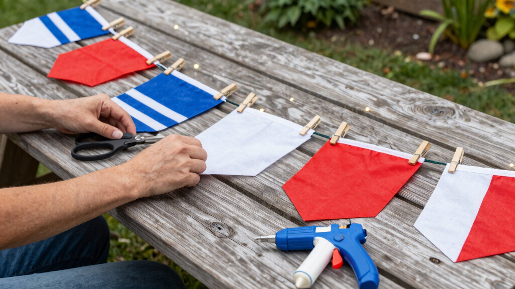 patriotic outdoor decor