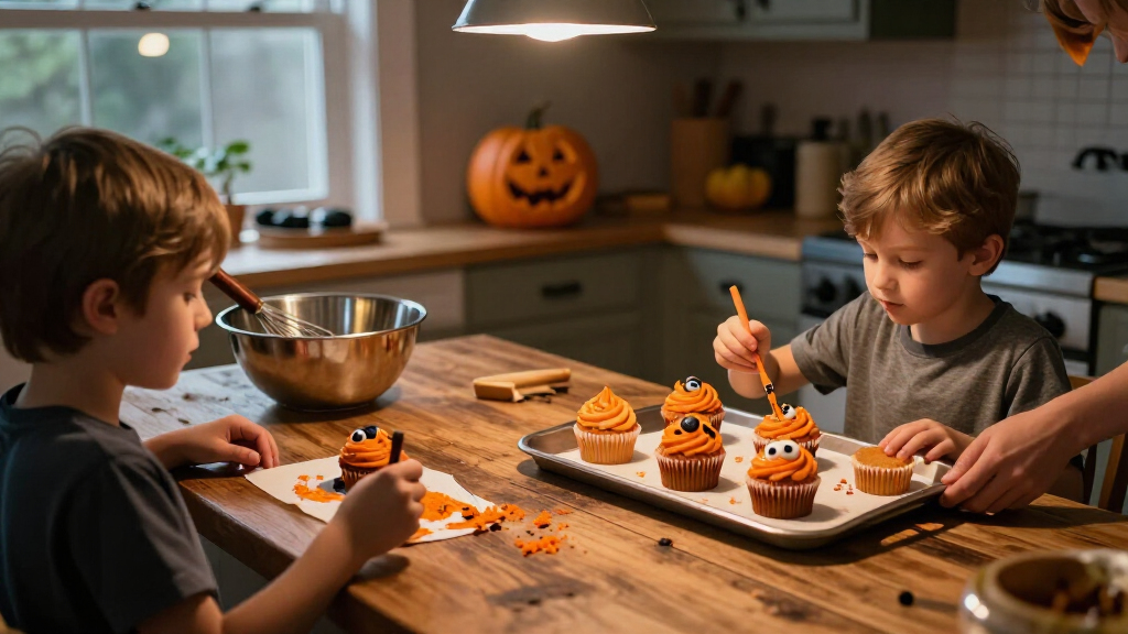 Halloween cake mix