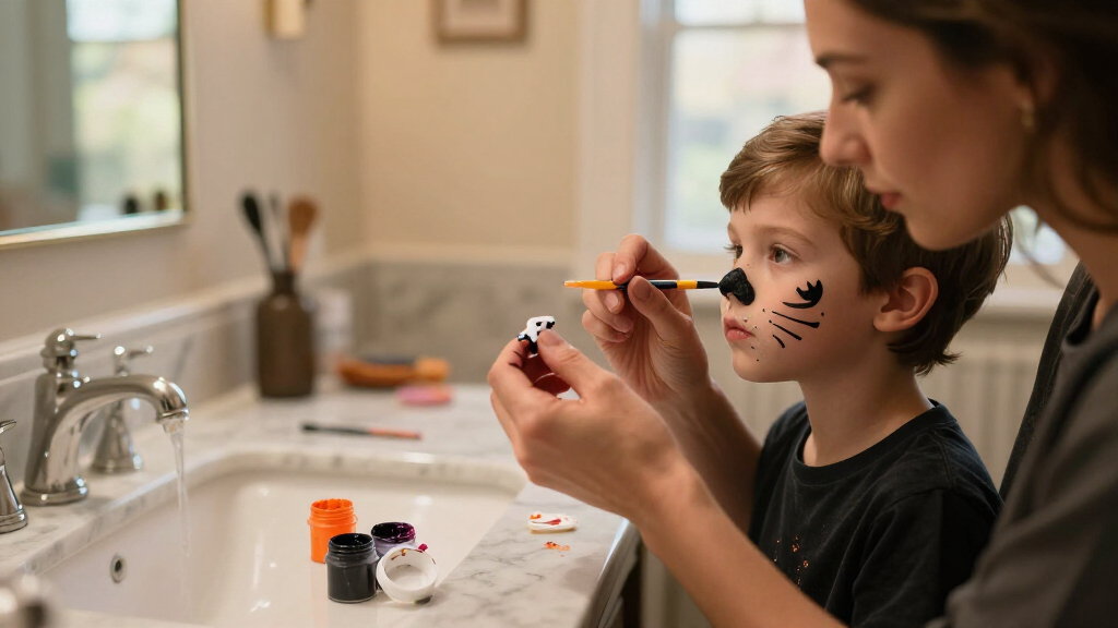 Halloween face paint kits