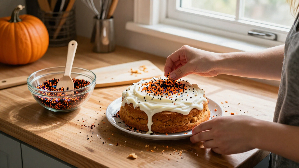 Halloween cake decorating sprinkles
