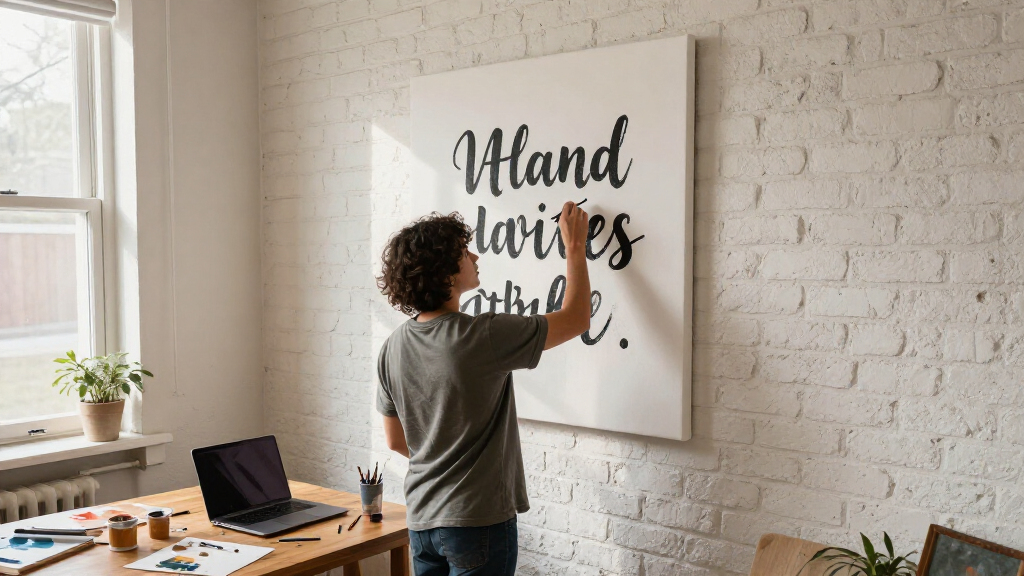 motivational quote wall art