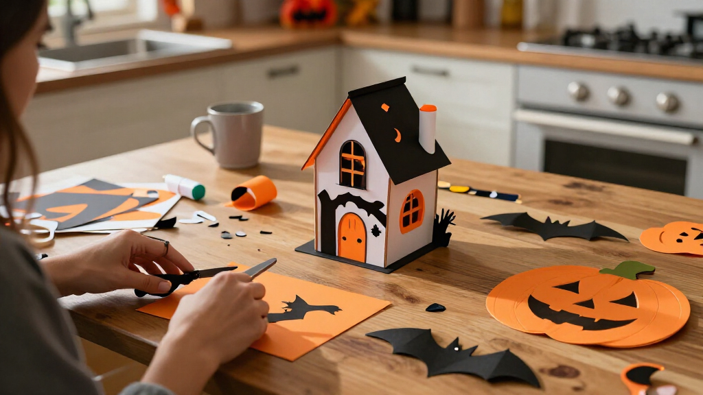 Halloween paper craft kits