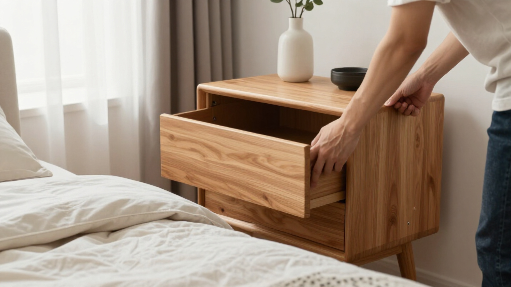 best nightstands with drawers for calmer bedrooms