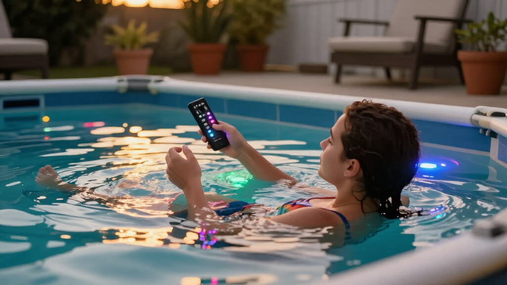 above ground pool lights