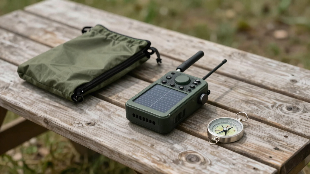 solar-powered emergency radios