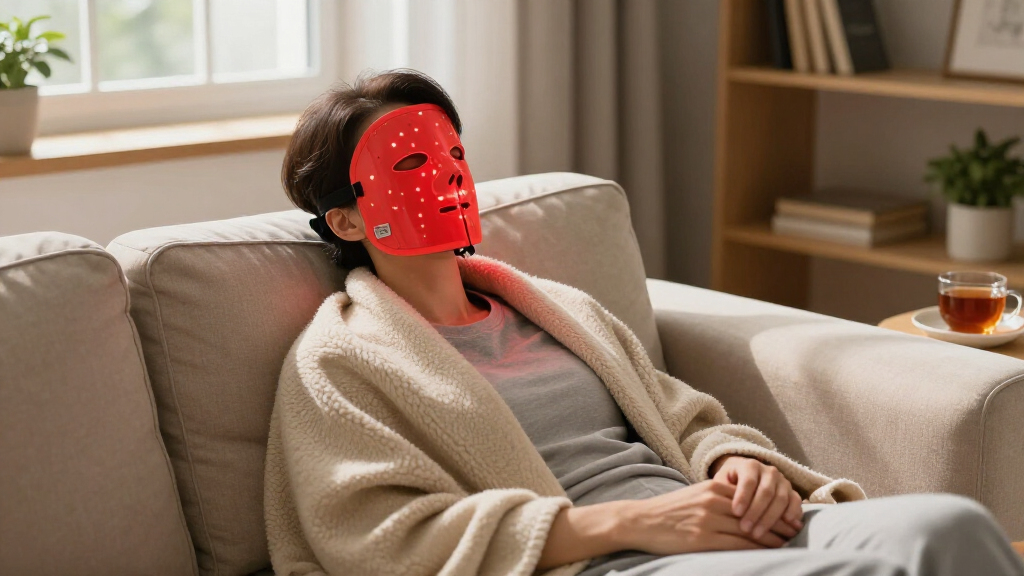 red light therapy mask
