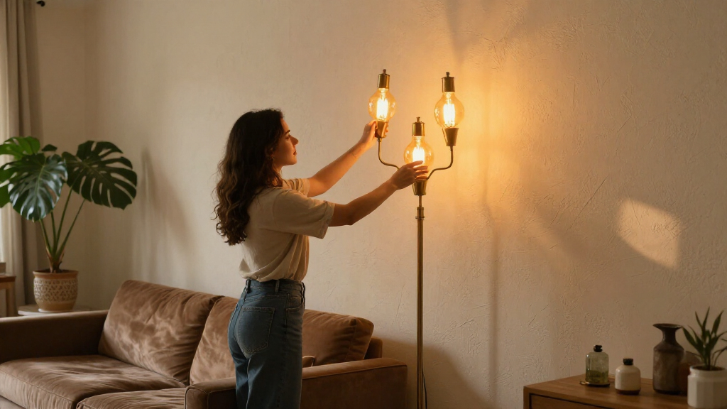 best three-light floor lamps