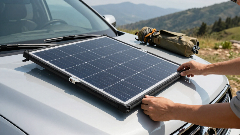 best lightweight foldable solar panel for weekend road trips